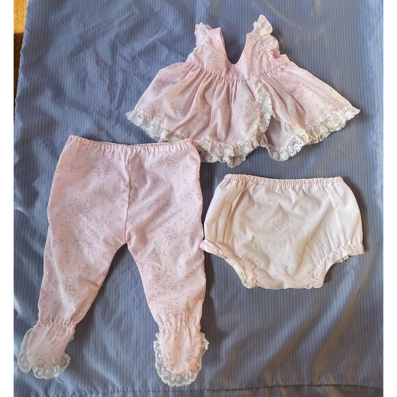 Anatomically Correct Jesmar Newborn Baby Doll Girl Made In Spain Two Outfits - Picture 8 of 16